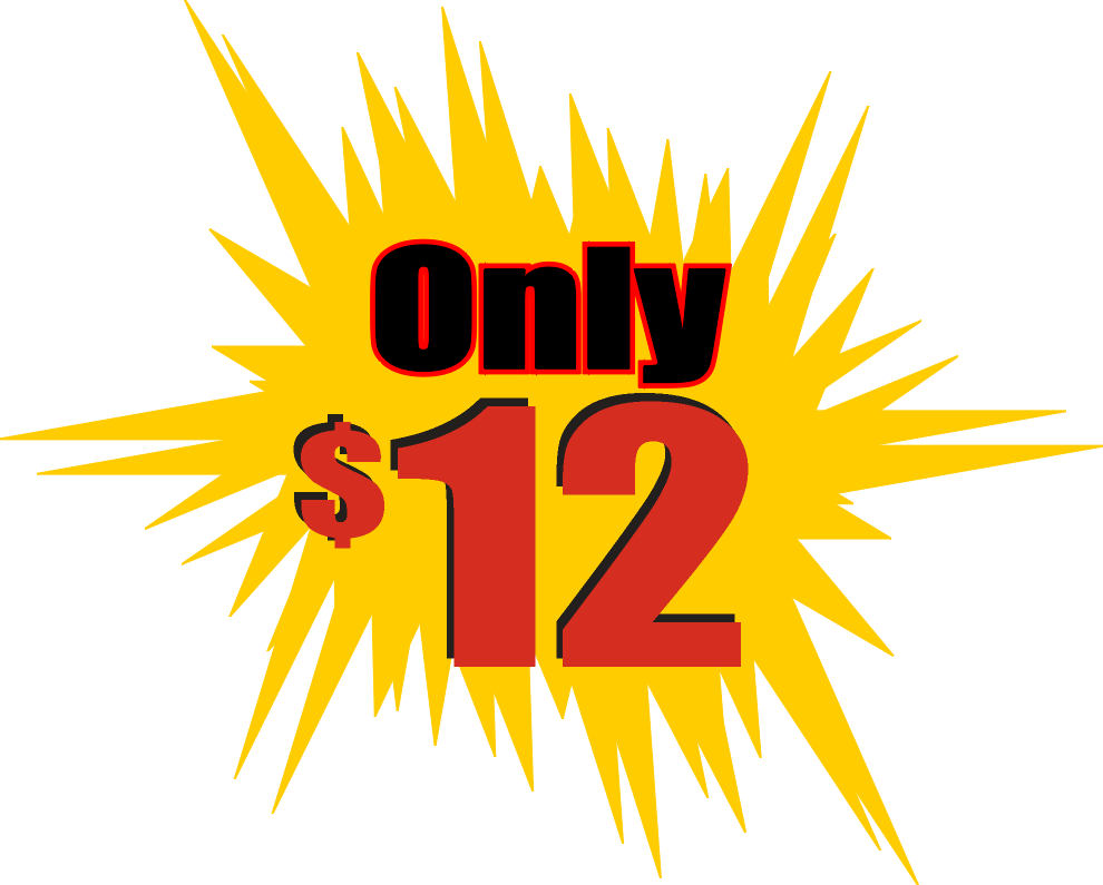 Only $12